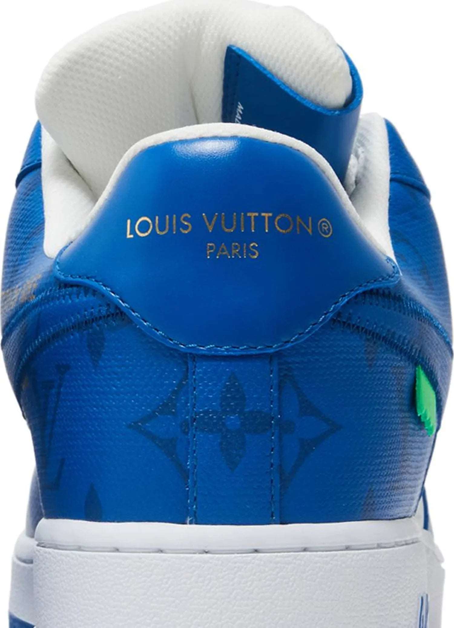 Louis Vuitton x Air Force 1 Low 'White Team Royal' Kickbox Sa
