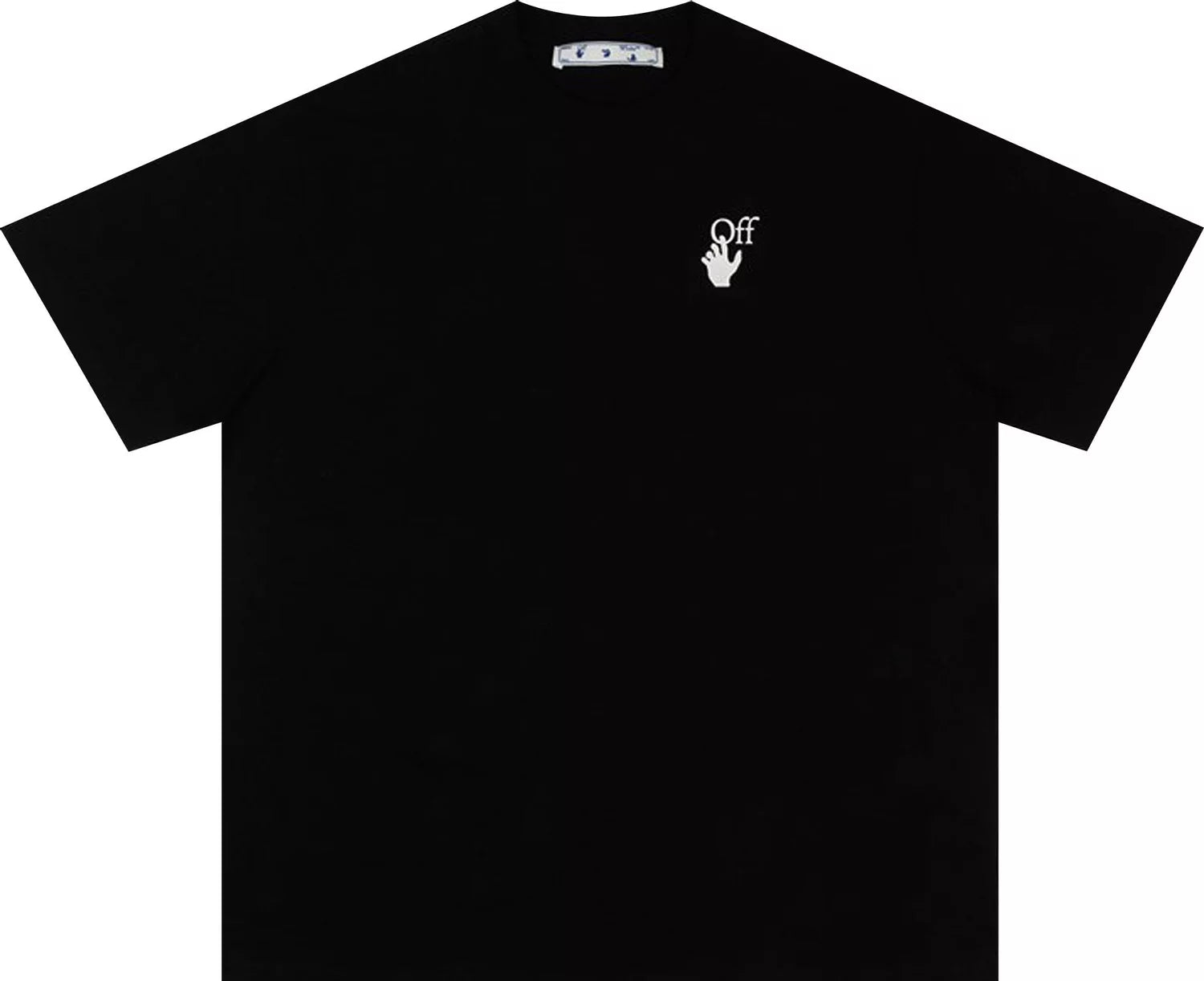 Off-White Marker Short-Sleeve Over Tee 'Black/Fuchsia' Clothing Kickbox Sa