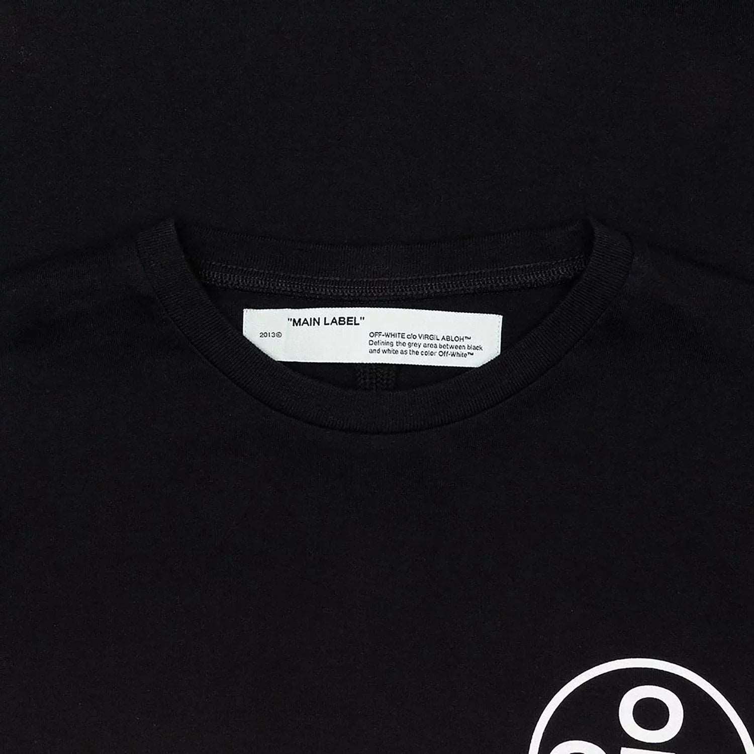 Off-White Tape Arrows Long Sleeve T-Shirt 'Black' Clothing Kickbox Sa